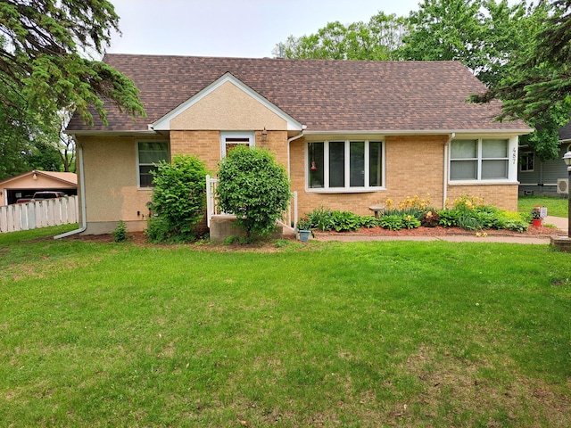487 Roselawn Ave E, Maplewood, MN 55117 - ranch-style home featuring roof with shingles and brick siding