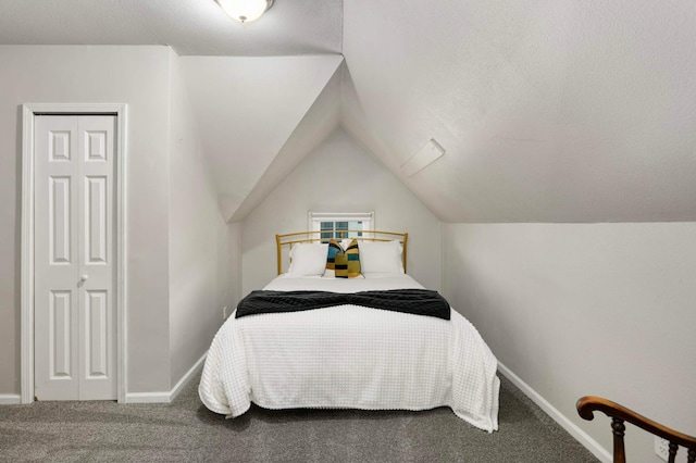 159 Western Ave S, Saint Paul, MN 55102 - bedroom with carpet flooring and vaulted ceiling