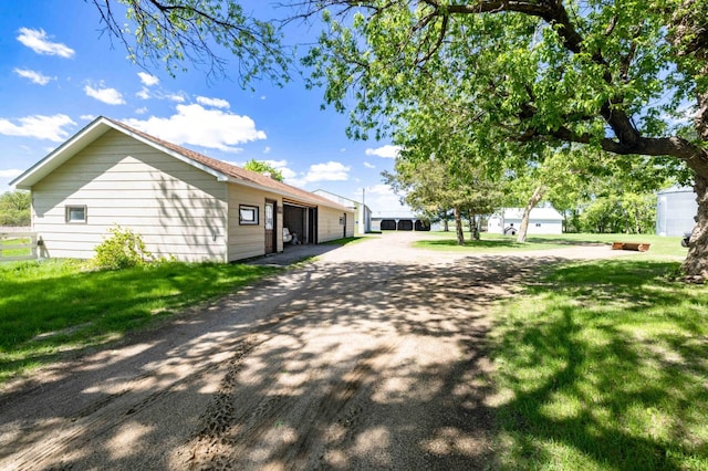 44655 Red Oak Rd, Staples, MN 56479 - view of property exterior featuring a lawn