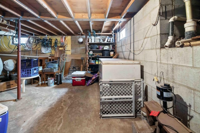 44655 Red Oak Rd, Staples, MN 56479 - view of unfinished basement