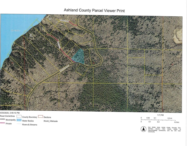 LOT14 Shore Dr, Lapointe, WI 54850