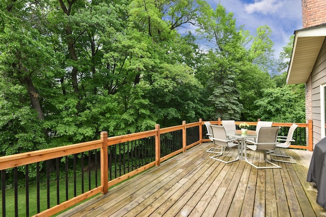 19260 81st Pl N, Maple Grove, MN 55311 - deck featuring outdoor dining space