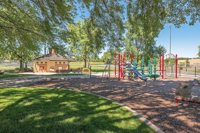 3715 Huntingdon Dr, Minnetonka, MN 55305 - community jungle gym featuring an outbuilding