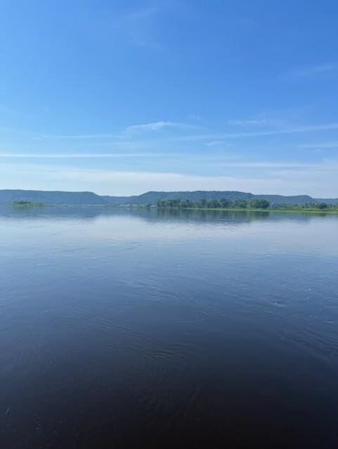 32 7th St, Buffalo City, WI 54622 - water view featuring a mountainous background