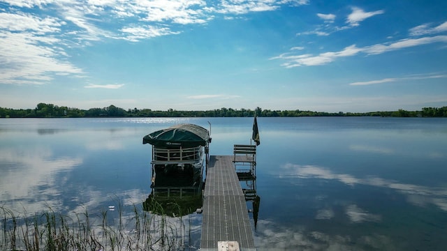 27668 Crappie Trl, Sverdrup Twp, MN 56586 - dock with a water view