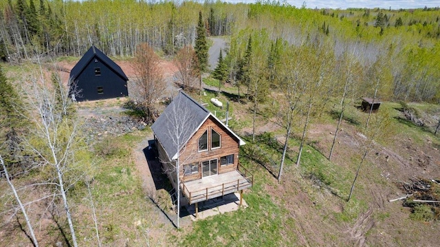 2331 Wilderness Rd, Lakeside Twp, WI 54864 - view of subject property featuring a forest