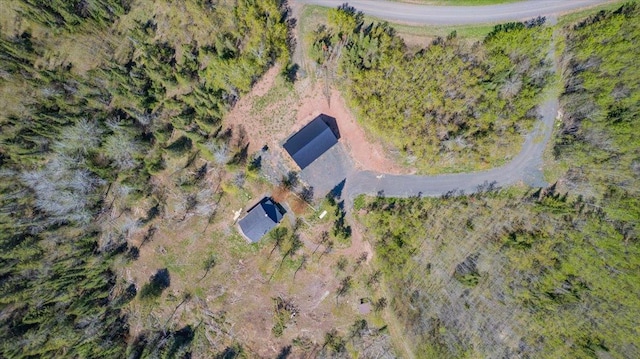 2331 Wilderness Rd, Lakeside Twp, WI 54864 - aerial view of property's location