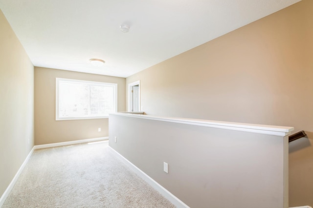 13284 288th Ave NW, Zimmerman, MN 55398 - hall featuring an upstairs landing, baseboards, and carpet floors