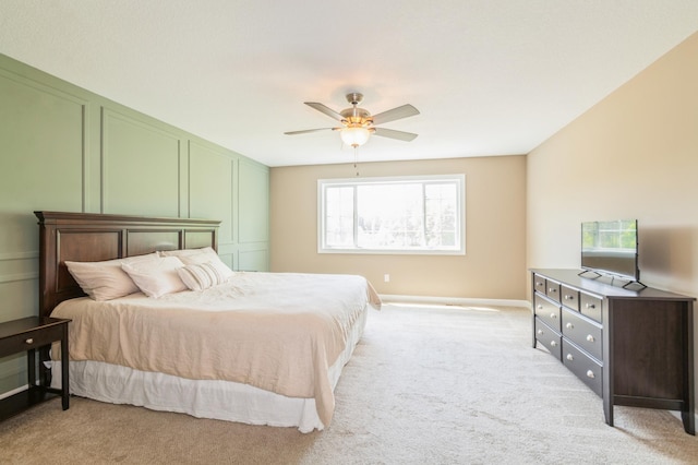 13284 288th Ave NW, Zimmerman, MN 55398 - bedroom with light carpet and a ceiling fan