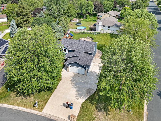 1112 Dakota St S, Shakopee, MN 55379 - bird's eye view of a tree filled landscape