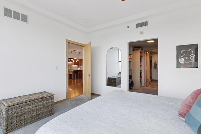 215 10th Ave S Unit 606, Minneapolis, MN 55415 - bedroom with carpet floors
