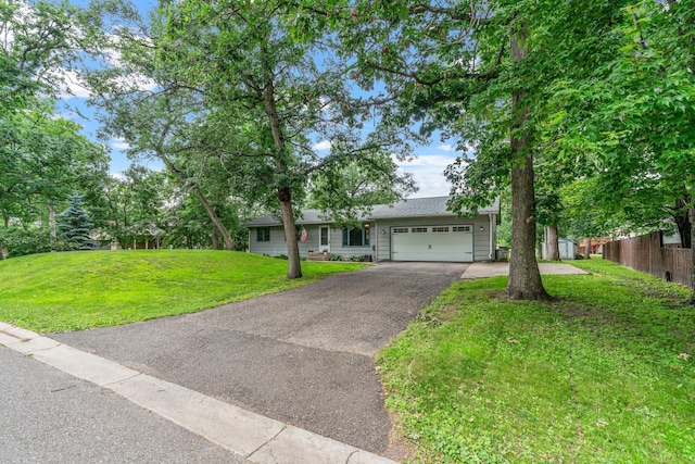 16724 Kenyon Cir NE, Ham Lake, MN 55304 - view of front of property featuring asphalt driveway and an attached garage