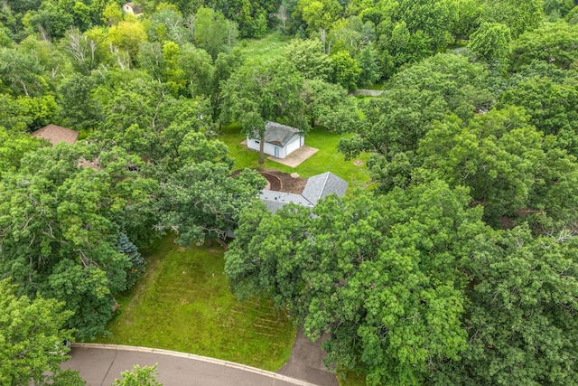16724 Kenyon Cir NE, Ham Lake, MN 55304 - view from above of property
