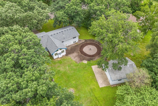 16724 Kenyon Cir NE, Ham Lake, MN 55304 - view from above of property