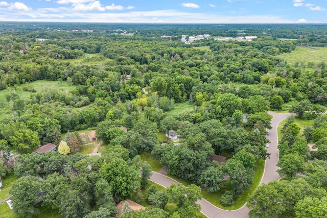 16724 Kenyon Cir NE, Ham Lake, MN 55304 - drone / aerial view of a heavily wooded area
