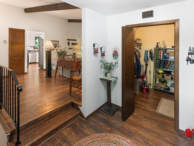 24810 96th St NW, Zimmerman, MN 55398 - hallway with wood finished floors and baseboards