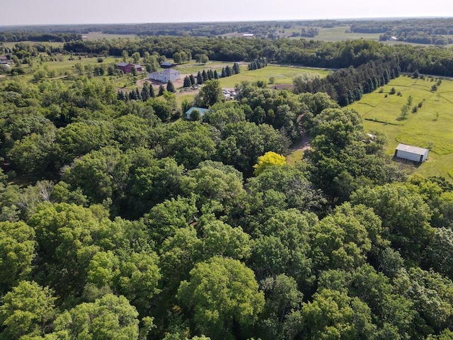 24810 96th St NW, Zimmerman, MN 55398 - overview of rural landscape featuring a forest