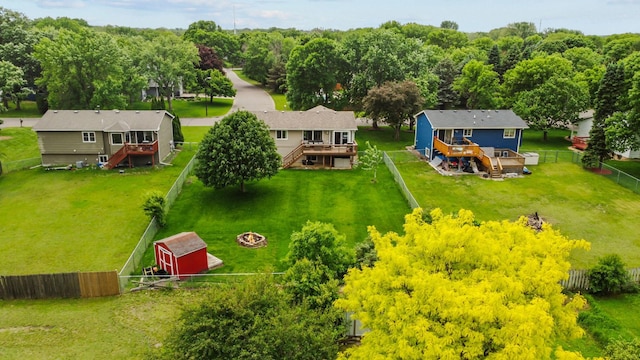 2708 94th Ave N, Brooklyn Park, MN 55444 - view from above of property