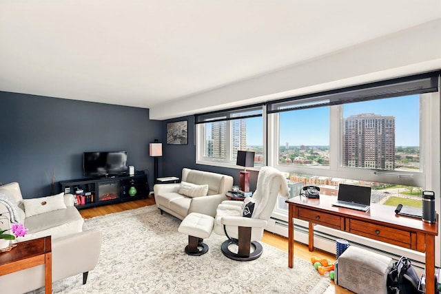 433 7th St Unit 1623, Minneapolis, MN 55415 - living area with wood finished floors