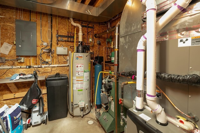 106 9th Ave SE, Kasson, MN 55944 - utilities featuring electric panel and gas water heater