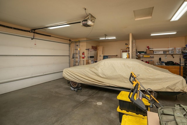 106 9th Ave SE, Kasson, MN 55944 - garage featuring a garage door opener