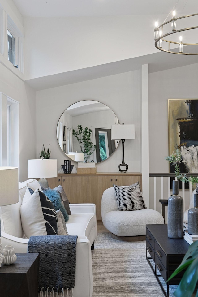 2324 Rivendell Ln, Minnetonka, MN 55305 - living room with a chandelier