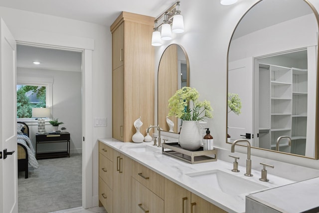 2324 Rivendell Ln, Minnetonka, MN 55305 - full bath with double vanity and ensuite bathroom