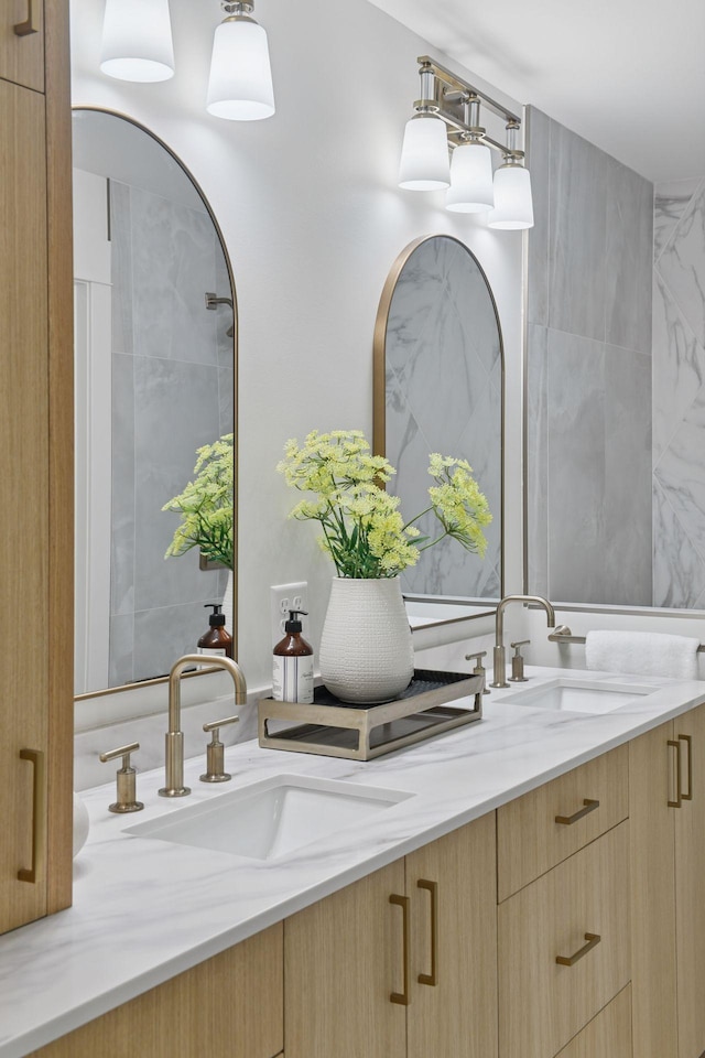 2324 Rivendell Ln, Minnetonka, MN 55305 - full bath featuring double vanity