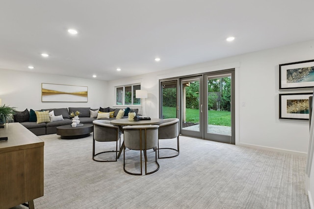 2324 Rivendell Ln, Minnetonka, MN 55305 - living room with recessed lighting and light carpet