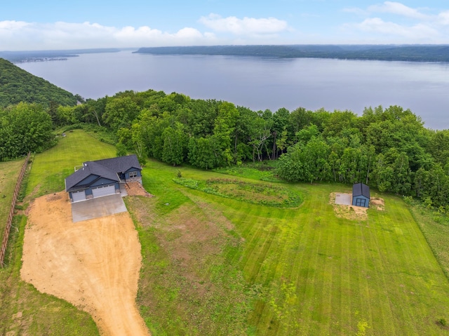 26884 709th St, Lake City, MN 55041 - view from above of property with a large body of water