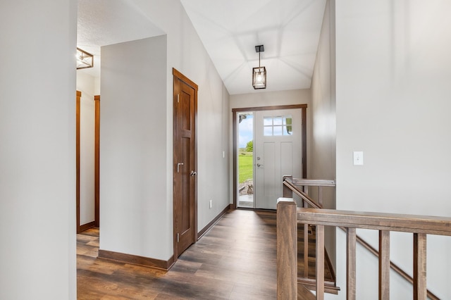 26884 709th St, Lake City, MN 55041 - foyer entrance with wood finished floors and baseboards