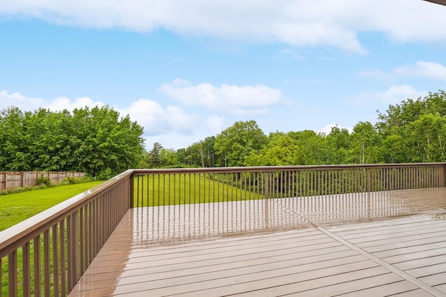 26884 709th St, Lake City, MN 55041 - view of wooden deck