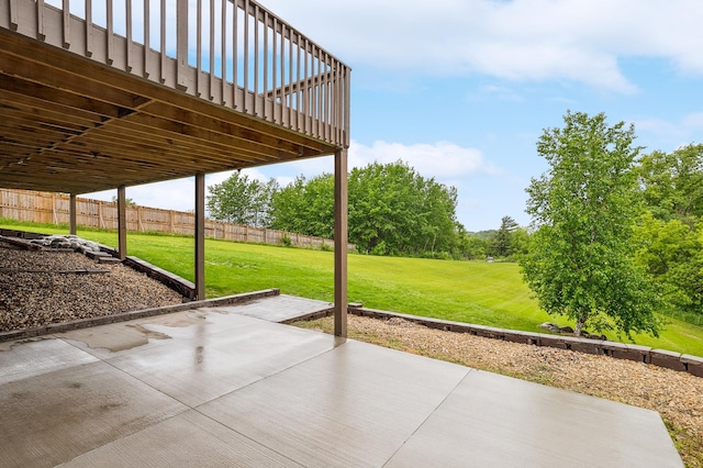 26884 709th St, Lake City, MN 55041 - view of patio with a wooden deck