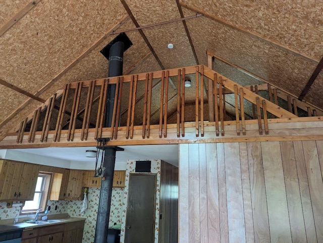 24863 Norway Pine Pl, Ross Lake Twp, MN 56447 - attic featuring a sink