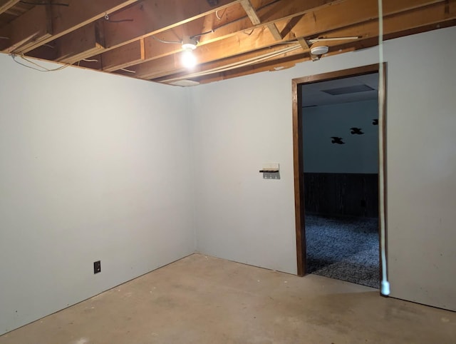 24863 Norway Pine Pl, Ross Lake Twp, MN 56447 - view of unfinished below grade area