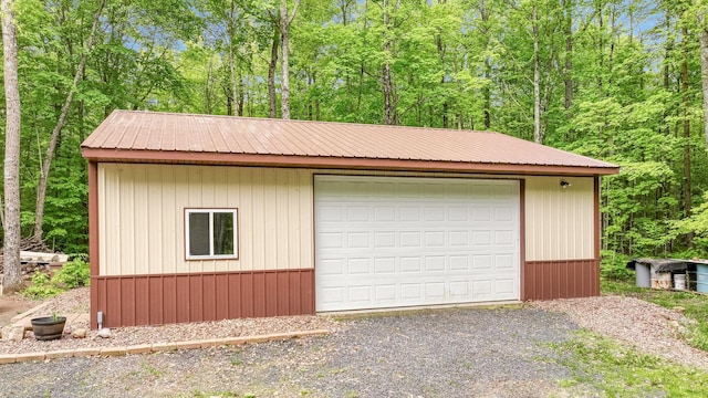 W8567 County Road Mm, Mead Twp, WI 54437 - view of detached garage