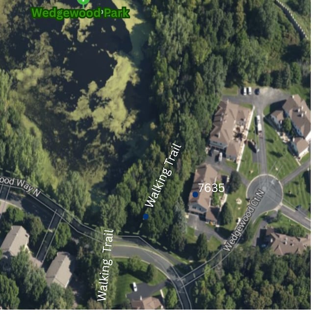 7635 Wedgewood Ct N, Maple Grove, MN 55311 - map of property location