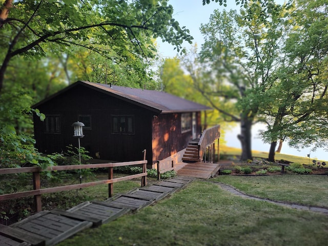 12183 Crooked Lake Ln SW, Moe Twp, MN 56327 - view of front of property