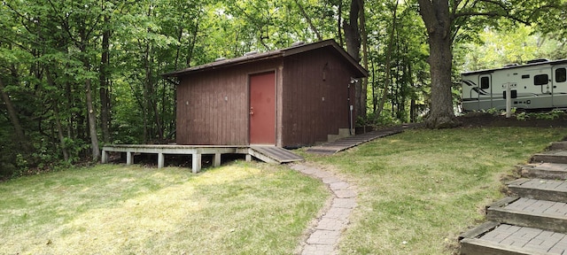 12183 Crooked Lake Ln SW, Moe Twp, MN 56327 - view of shed