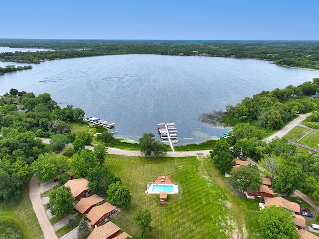 3865 Wahtomin Trl NW, Alexandria, MN 56308 - bird's eye view of a large body of water