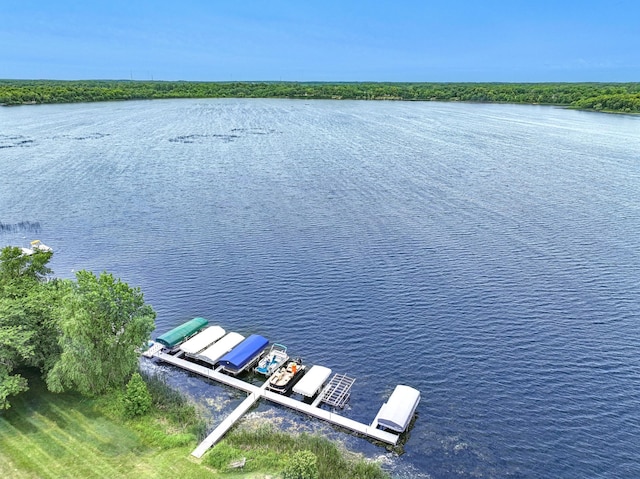 3865 Wahtomin Trl NW, Alexandria, MN 56308 - aerial view of a nearby body of water