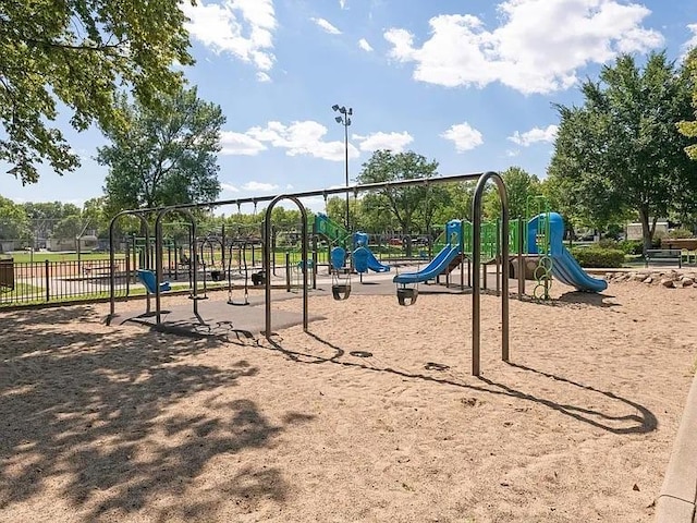 3112 Bryant Ave S Unit 1, Minneapolis, MN 55408 - view of community jungle gym