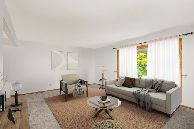 1624 Saint Croix Cir, Golden Valley, MN 55422 - carpeted living room with baseboards