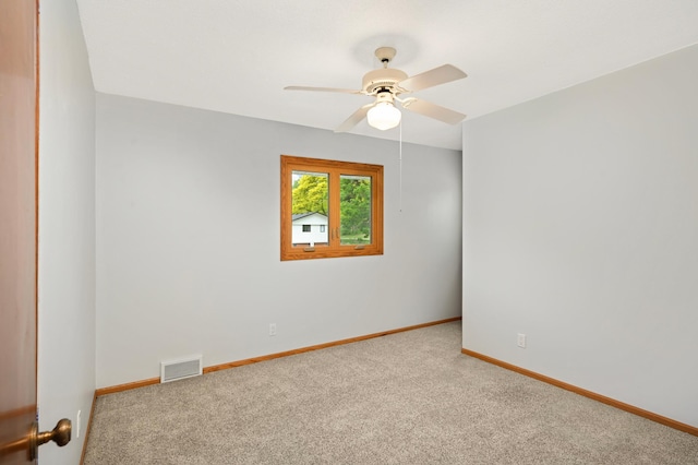 1624 Saint Croix Cir, Golden Valley, MN 55422 - carpeted empty room with ceiling fan and baseboards