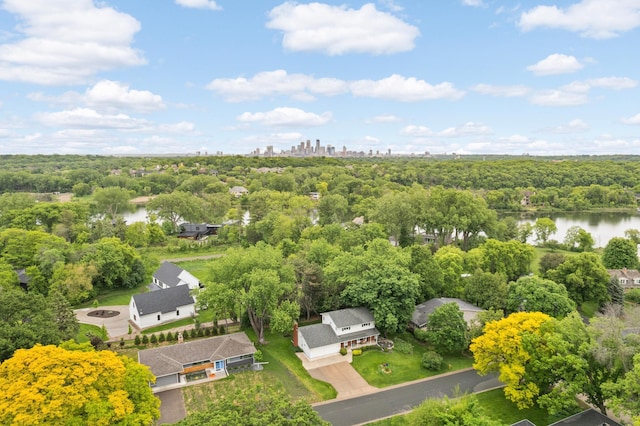 1624 Saint Croix Cir, Golden Valley, MN 55422 - bird's eye view of a nearby body of water