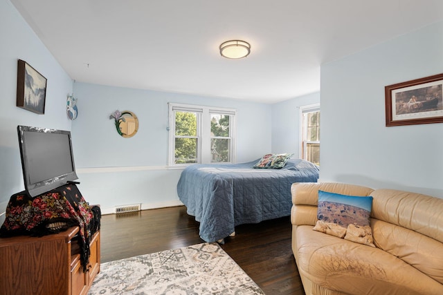 308 4th Ave SW, Austin, MN 55912 - bedroom featuring multiple windows and dark wood-type flooring