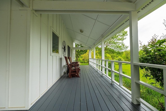 E2221 930th Ave, Stanton Twp, WI 54725 - view of porch