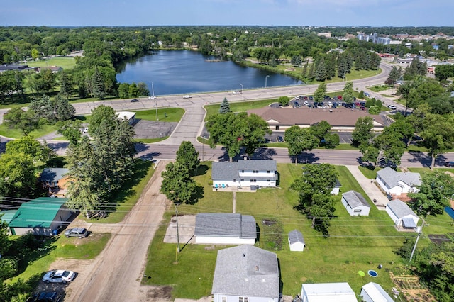 727 Peck St, Fergus Falls, MN 56537 - aerial view of a nearby body of water