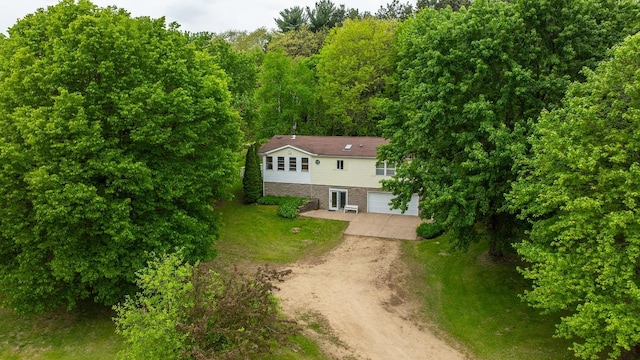 S363 Nicholes Rd, Naples Twp, WI 54755 - aerial view of property and surrounding area