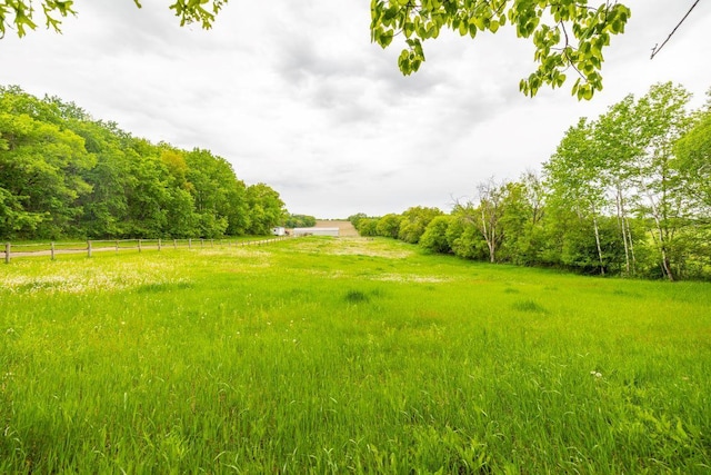 S363 Nicholes Rd, Naples Twp, WI 54755 - view of yard with a rural view